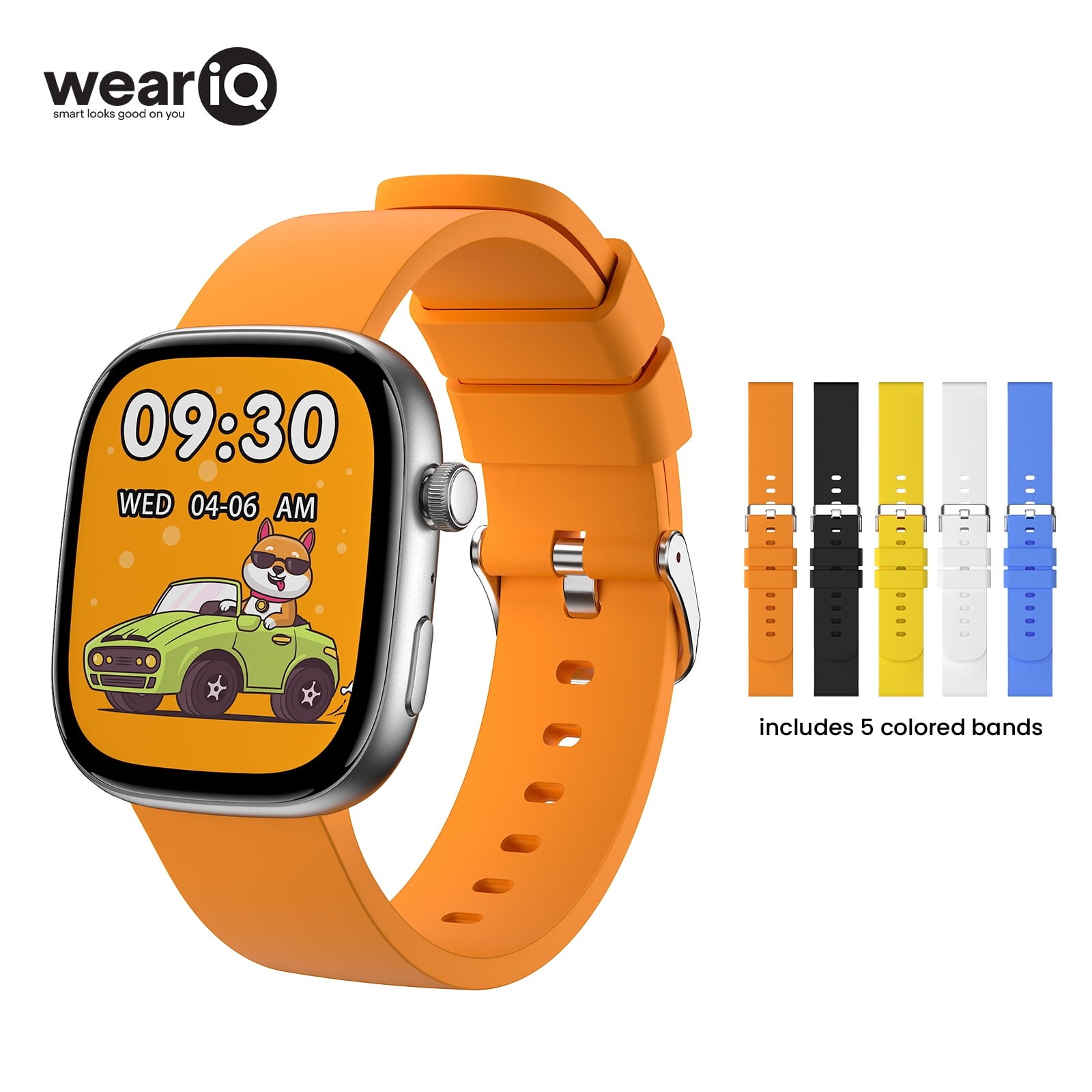 Amazing Impulse WeariQ Kids Smart Watch, 1.75-Inch Touch Screen, Bluetooth