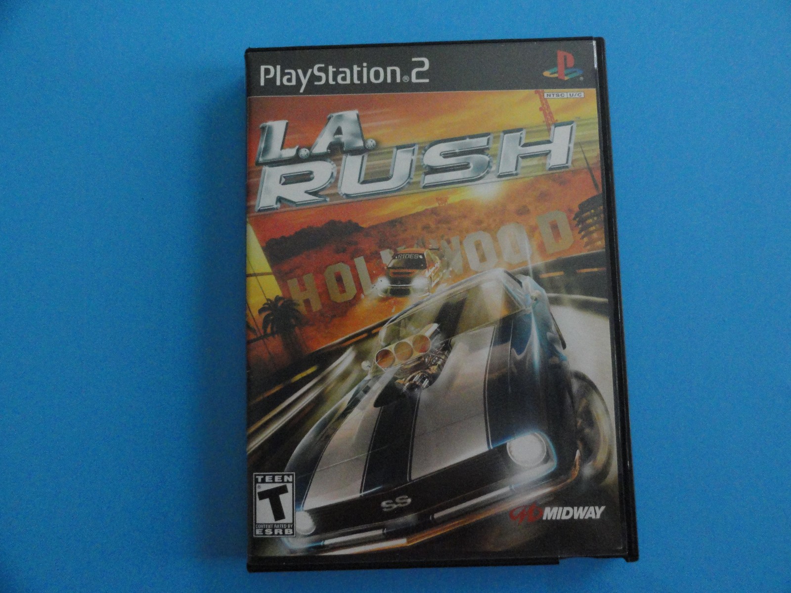 PS2 L.A. RUSH COVER ART IN BLOCKBUSTER VIDEO CASE