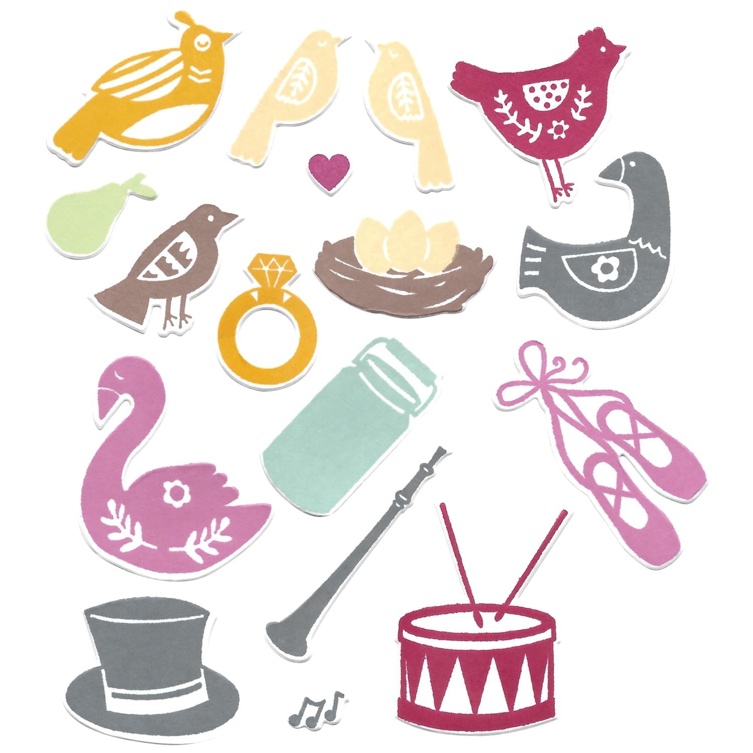 Sizzix Framelits Die Set 12 Days of Christmas #2 by Catherine Pooler