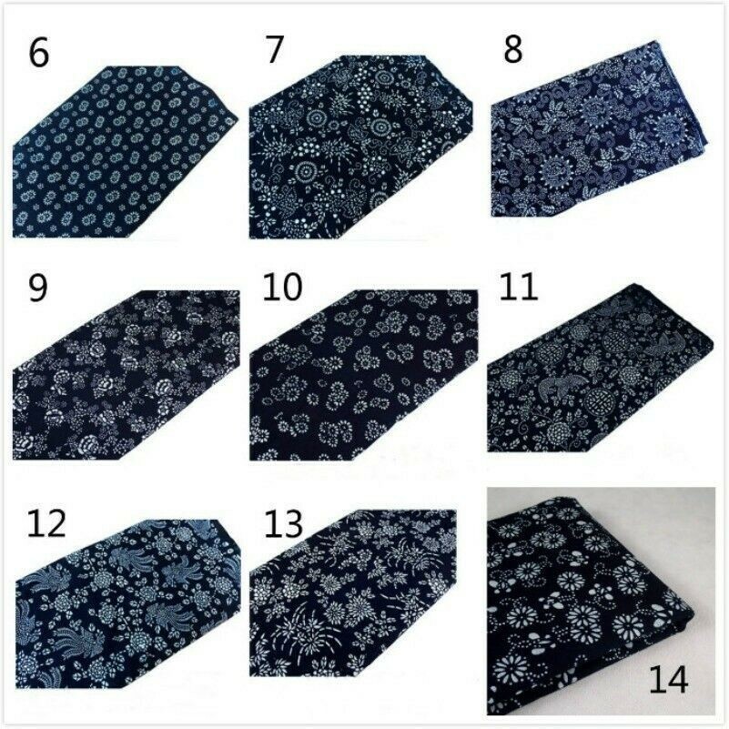 50X90Cm Printed Cotton Fabric Retro Ethnic Handmade Patchwork Sewing Cloth Craft