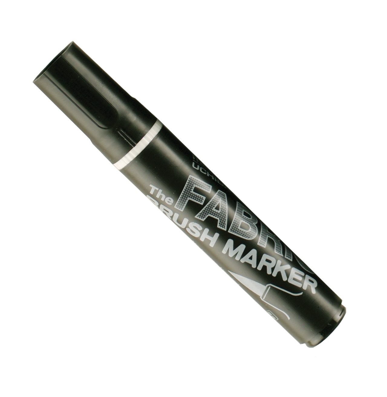 Uchida 722-C-1 Marvy Fabric Brush Point Marker, 1 Count (Pack of 1), Black 