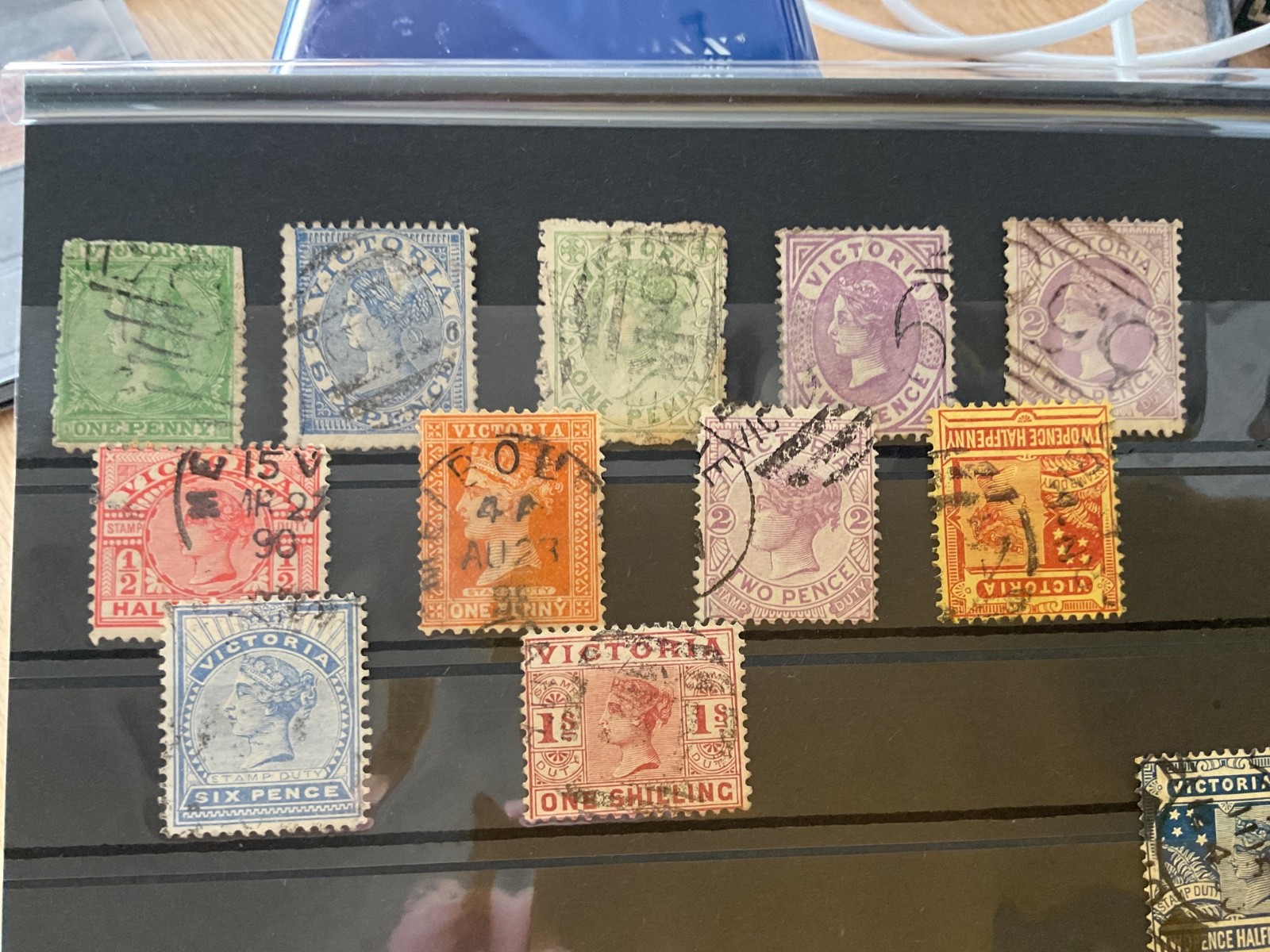 Australia Victoria used stamps   B3534