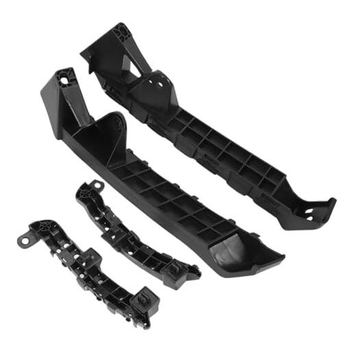 Front Bumper And Headlight Bracket Set of 4 Driver and Passenger Side 