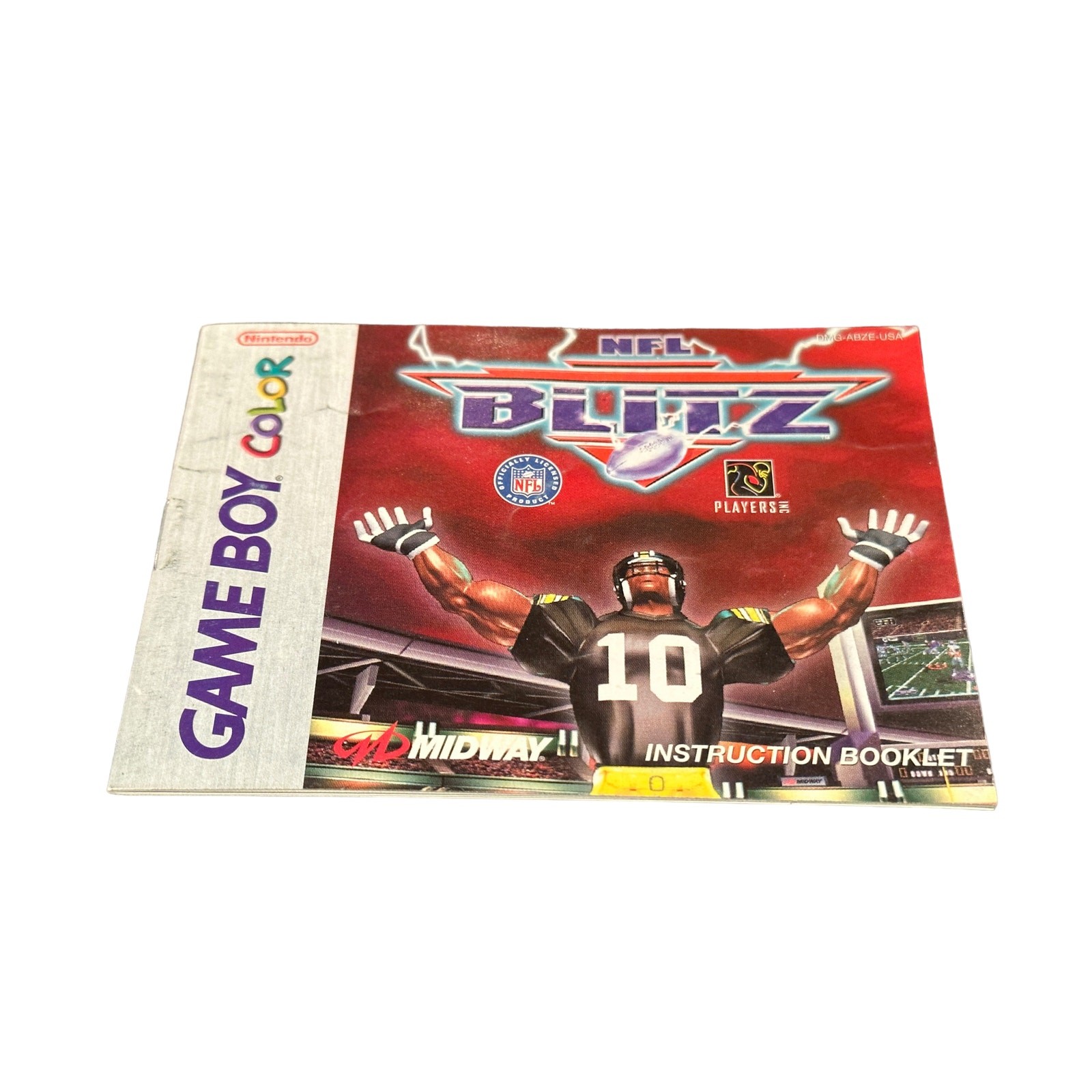 NFL Blitz  Nintendo Gameboy Color Instruction Manual Authentic