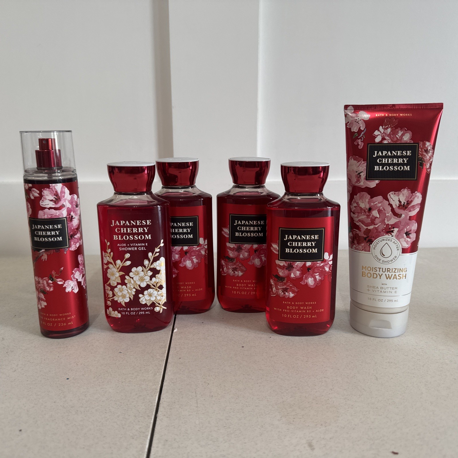Japanese Cherry Blossom Bath And Body Works - 6 Pieces