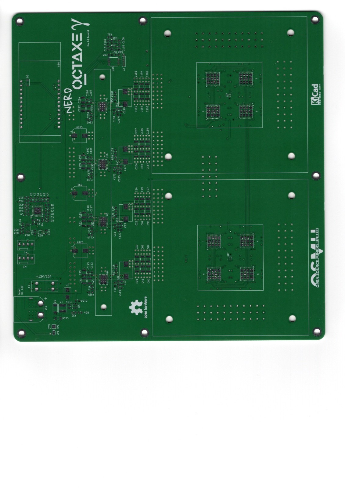 Bitaxe NerdOCTAXE Gamma Rev2.2 DoubleQ PCB