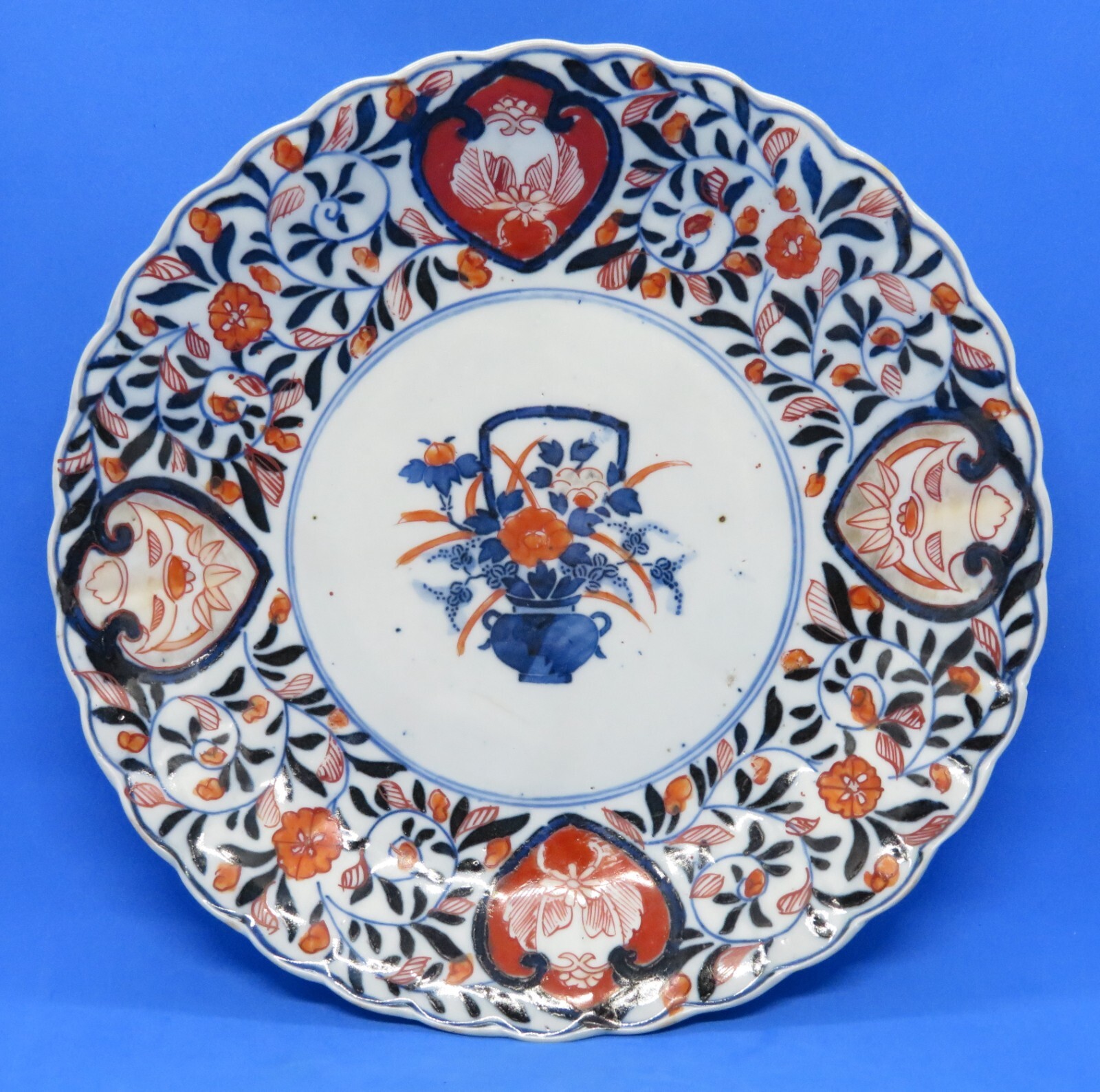 Japanese Imari vintage Victorian Meiji Period oriental antique plate B