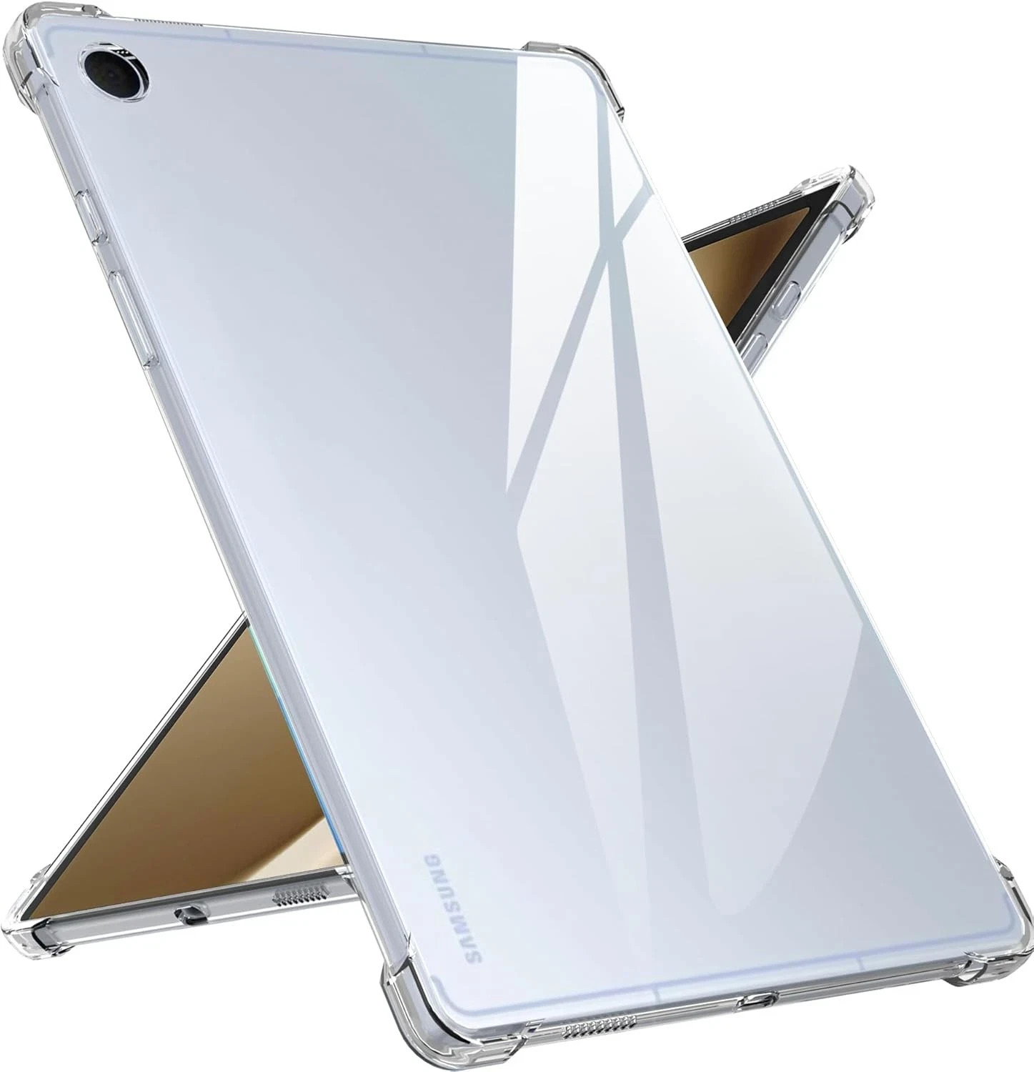 Case for Samsung Galaxy Tab A11 Plus 11 inch, Shockproof Flexible Silicone TPU