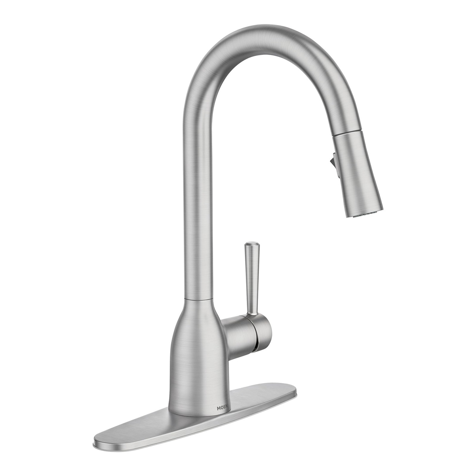 Moen Adler Spot Resist Stainless One-Handle High Arc Pulldown Kitchen Faucet