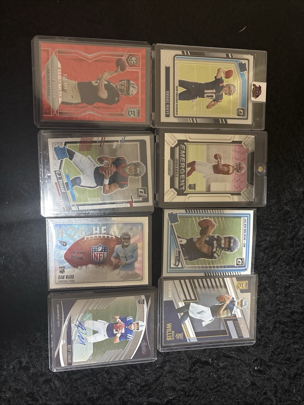NFL Rookie QB Lot Jayden Daniels Drake Maye CJ Stroud And More