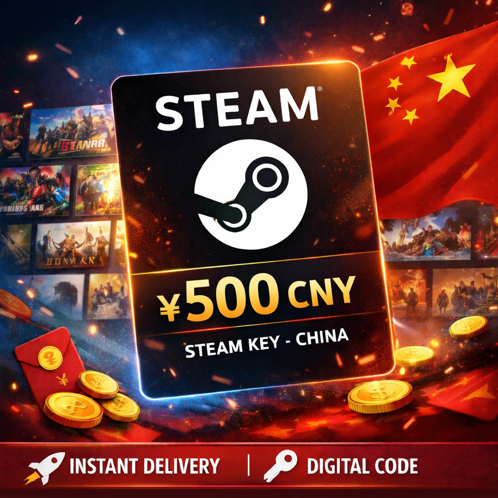 Steam Gift Card 500 CNY - Steam Key - CHINA