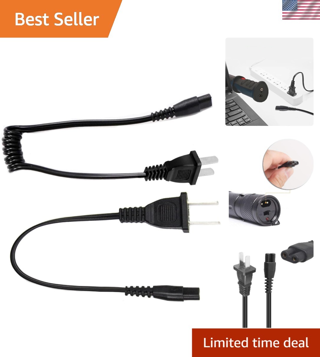 Durable Universal Stun Gun Charger - Compatible with Police and Guard Dog Models