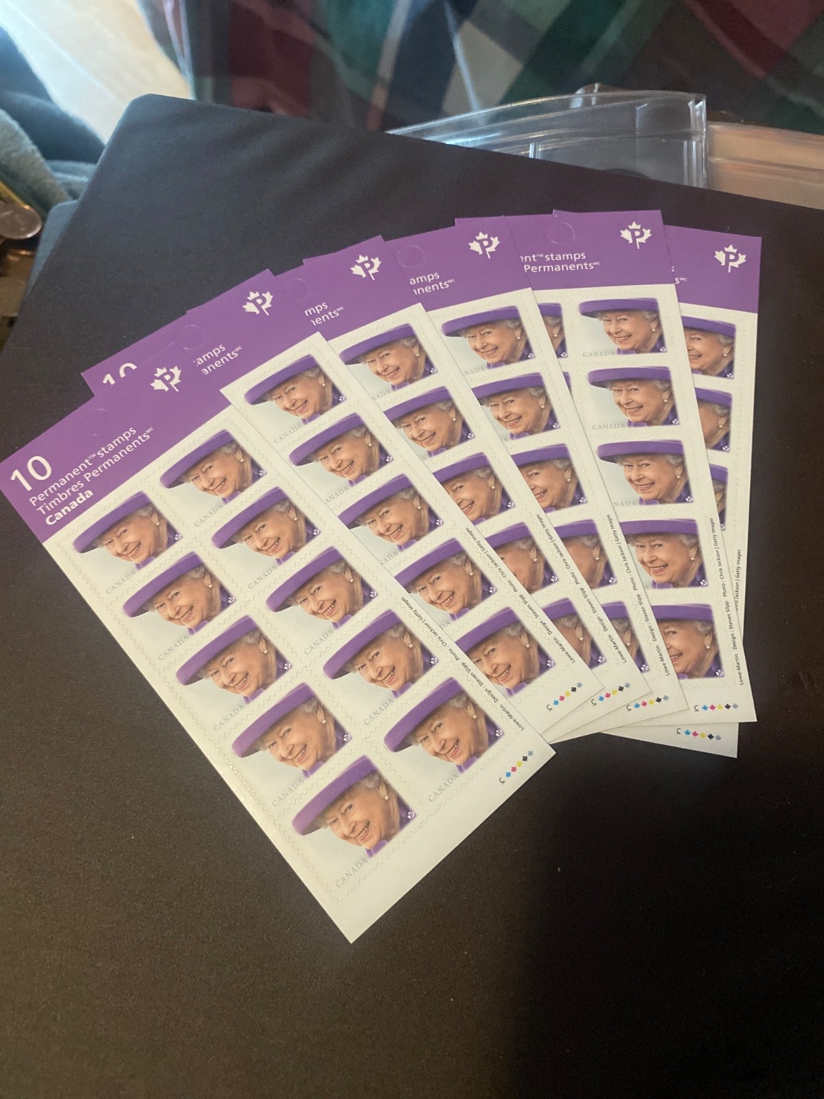 Canada 2019 "P" QUEEN ELIZABETH II original print of 10 BK 713A MNH #3137ai