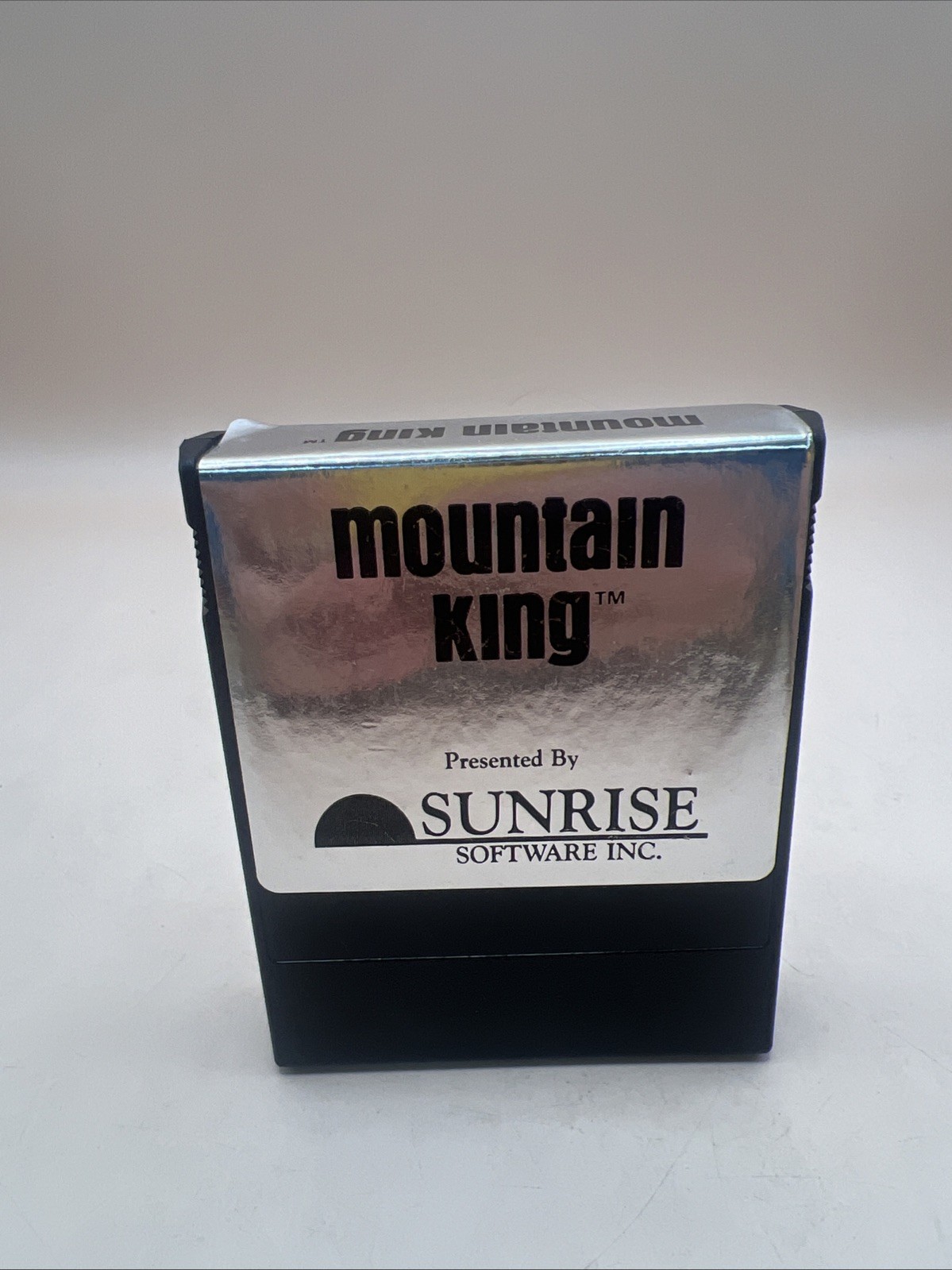 Mountain King Sunrise Software Inc ColecoVision Silver Label