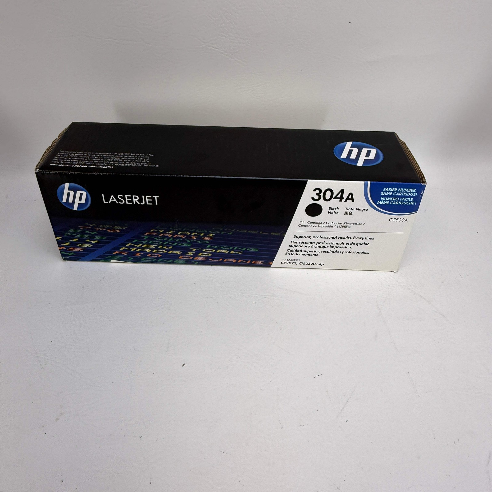 New HP 304A CC530A Black Toner Cartridge for HP LaserJet