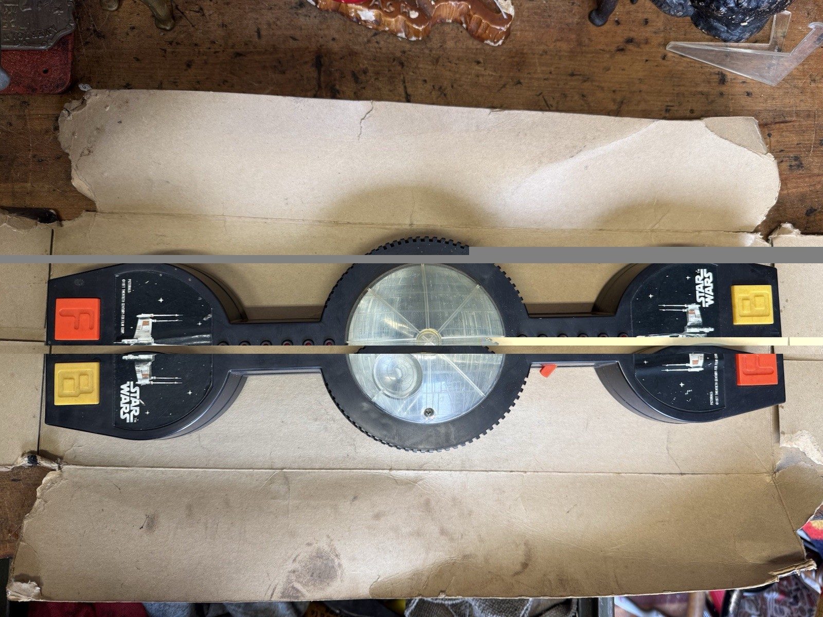 STAR WARS ~ Electronic Laser Battle Game - Vintage 1978 *TESTED WORKS!*