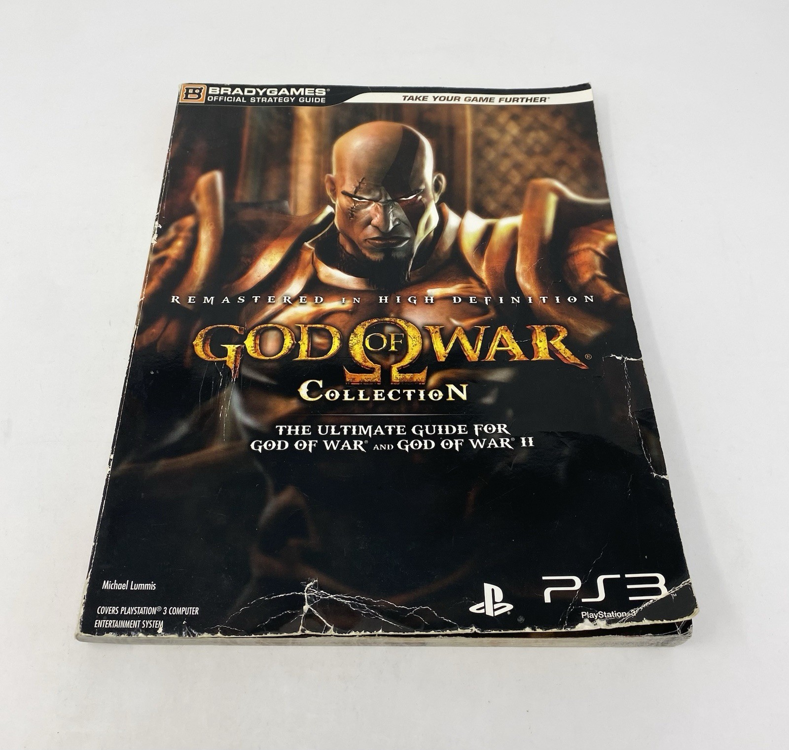 God of War 1 & 2 Collection Official Brady Strategy Guide Manual PS3 • M Lummis