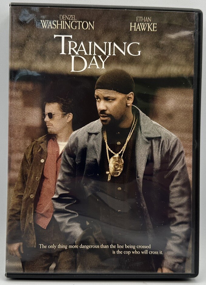 Training Day DVD Denzel Washington Ethan Hawke Scott Glenn Free Shipping 2010
