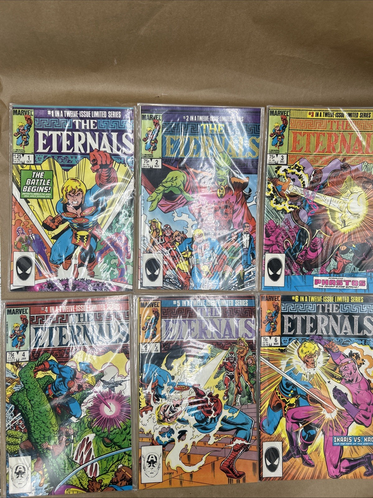 Eternals #1 - 12 Comic Lot