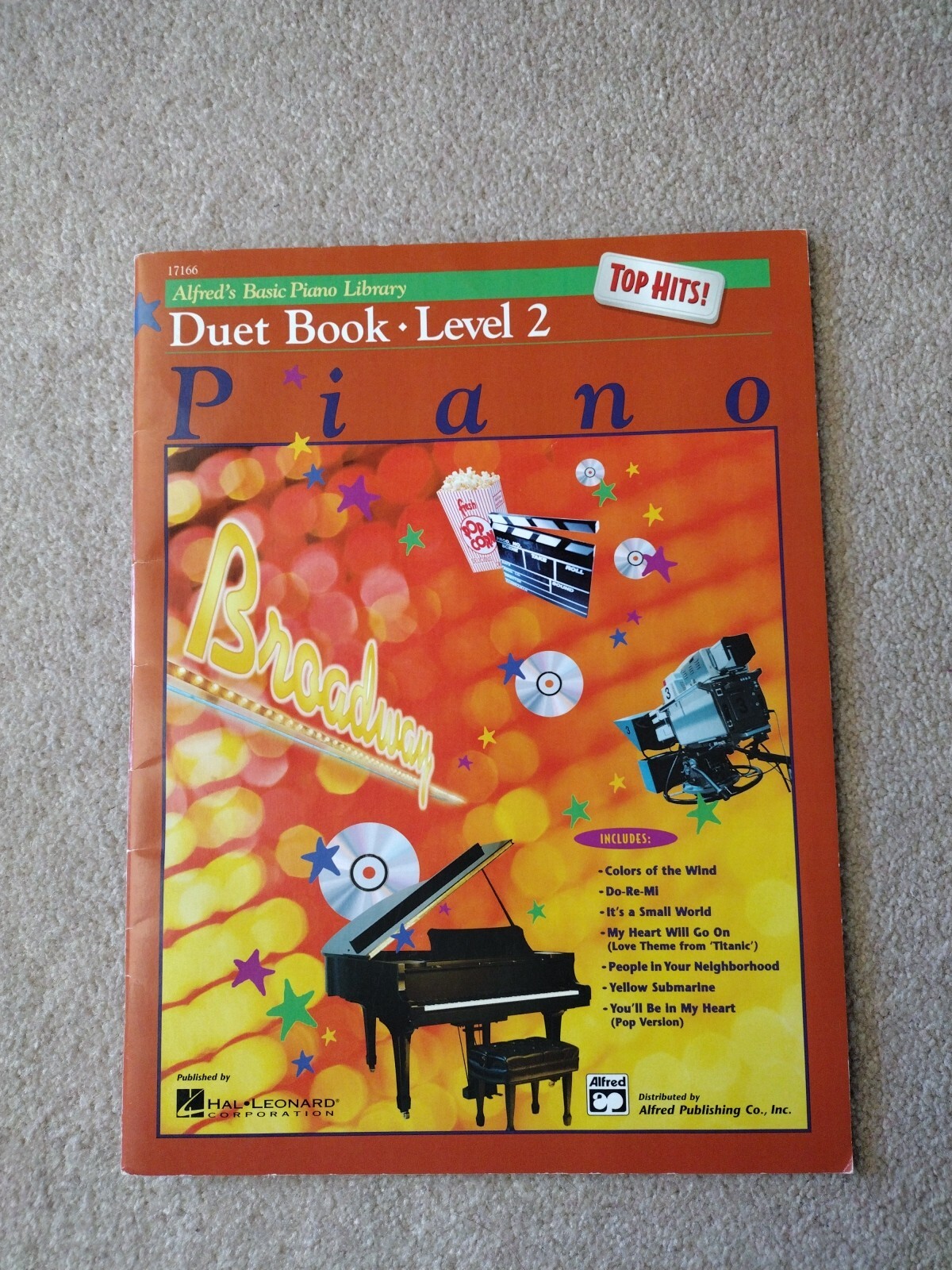 Alfred's Basic Piano Library Level 2 Solo Book Top Hits!
