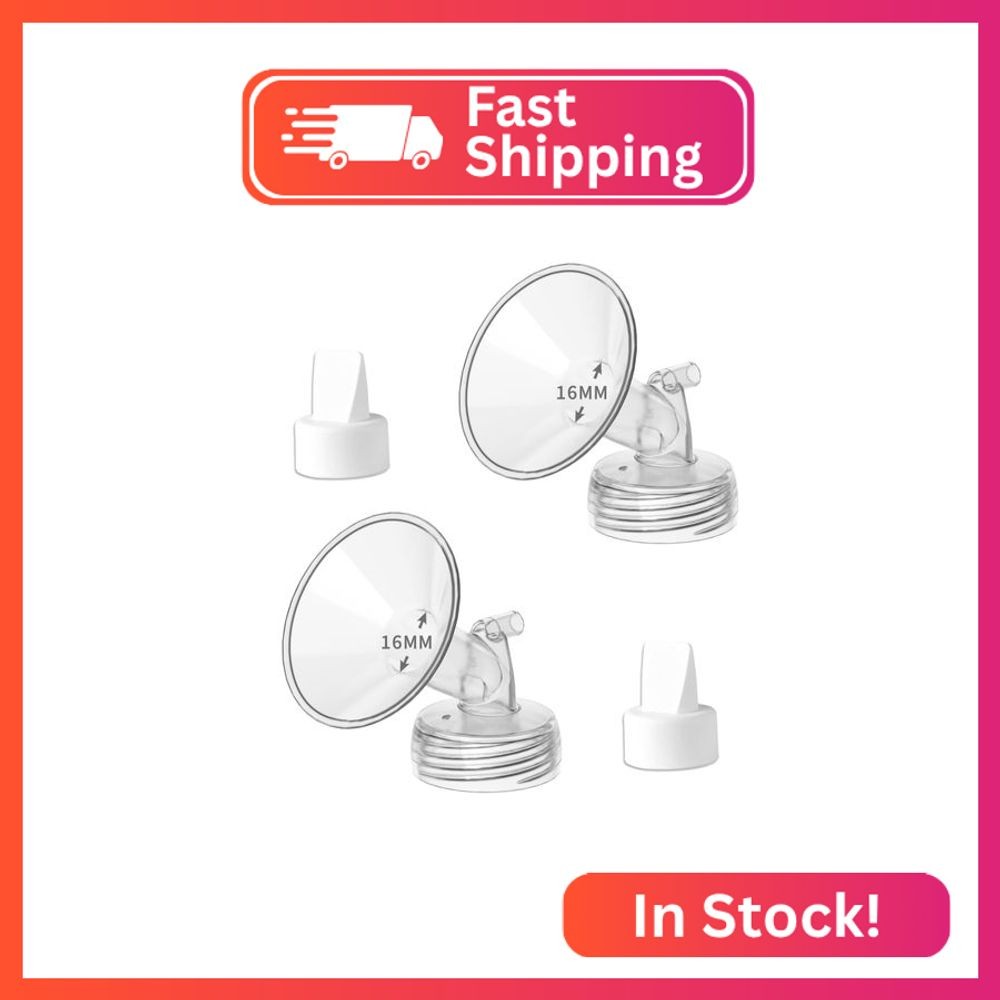 MOOMentaneous 16mm Flange and Duckbill Valve Compatible with Spectra S1/S2 and 9