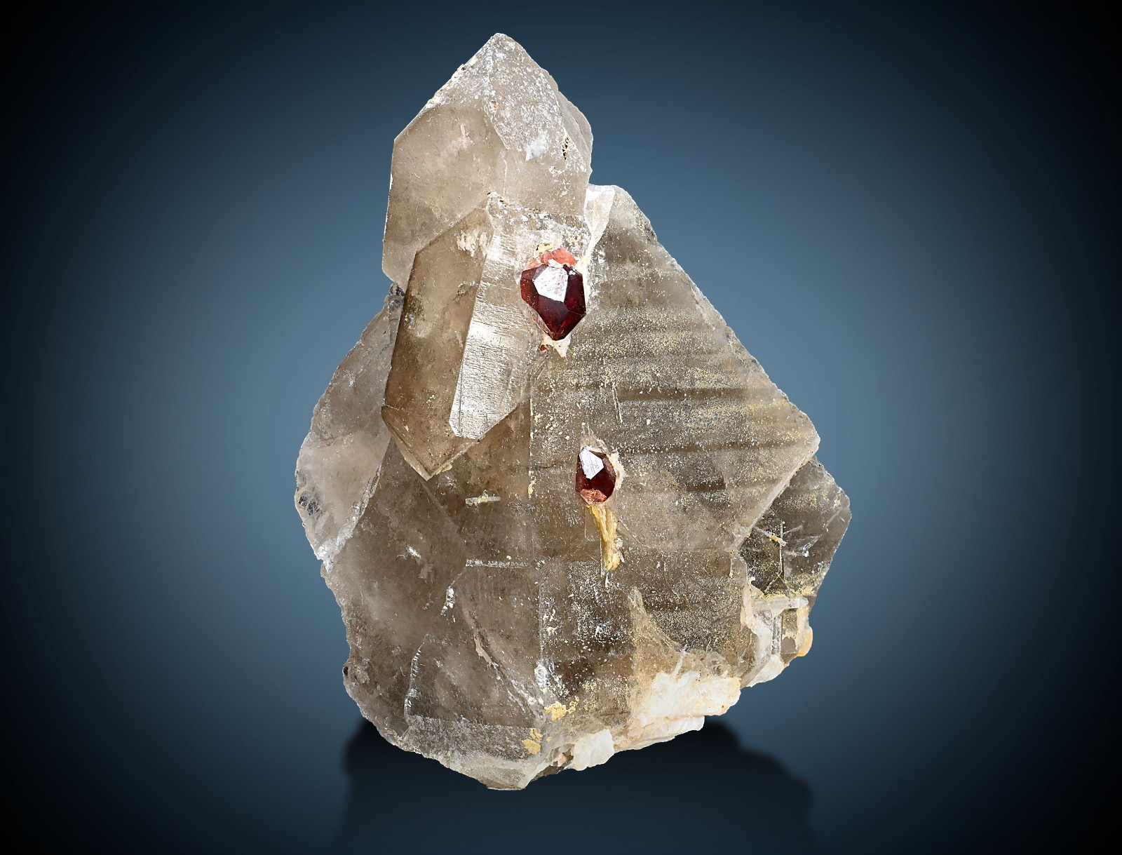 71g Spessartine Garnet Crystal Orange Lustrous Rare Pakistan Natural Specimen