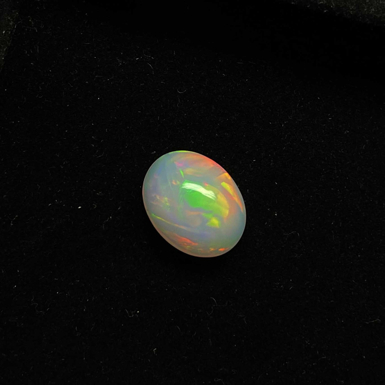 Natural Ethiopian Opal Oval Gemstone Cabochon 13*17 MM 6.45 CT