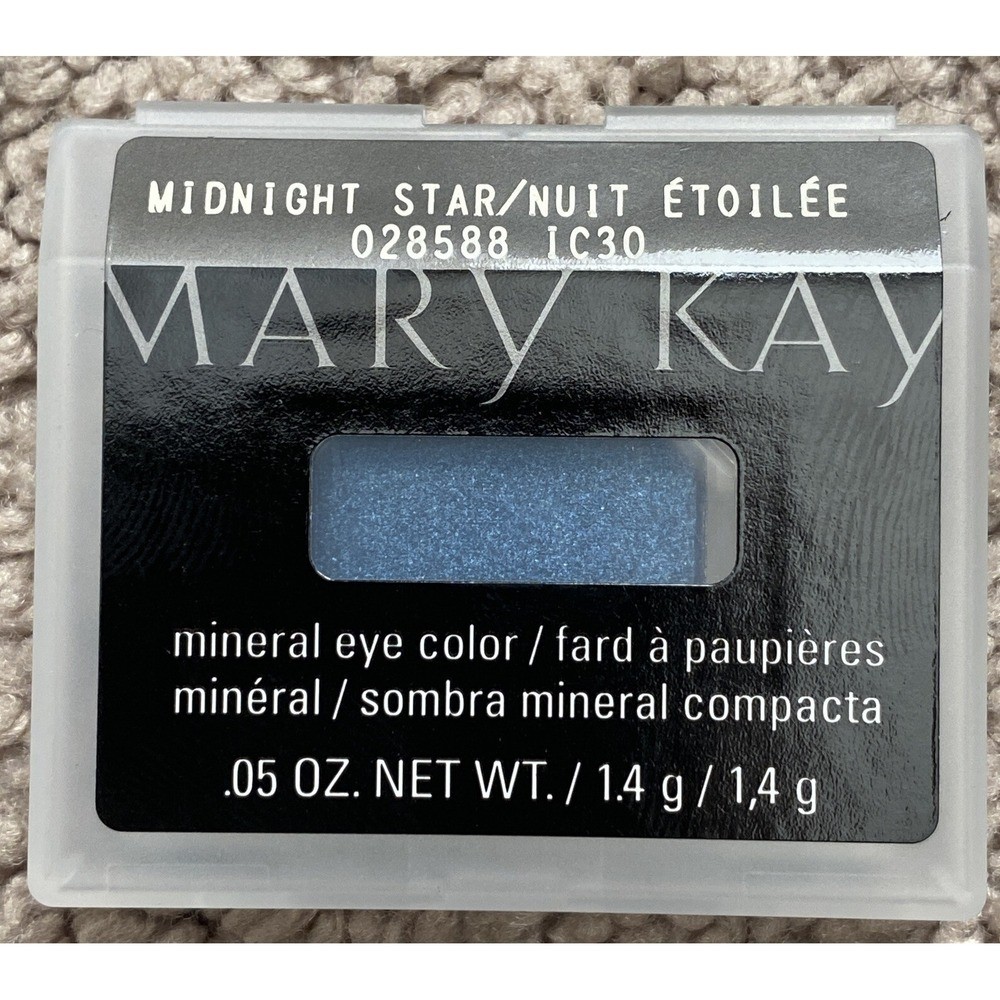 Mary Kay Mineral Eye Color Eyeshadow Single .05 OZ 1.4G MIDNIGHT STAR 028588