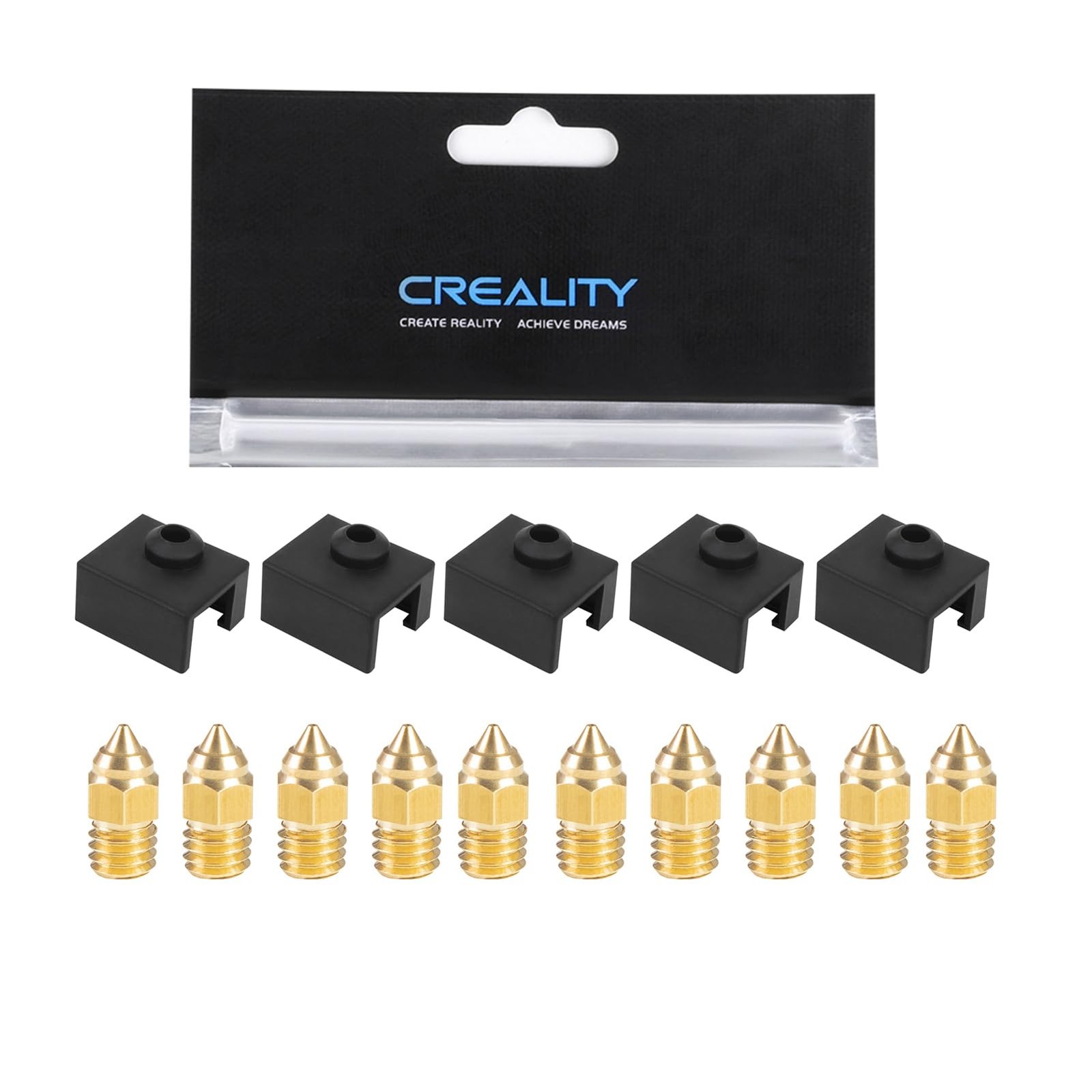 Creality Original 5pcs Ender 3 S1/Ender 3 S1 Pro Silicone Sock and 10pcs... 