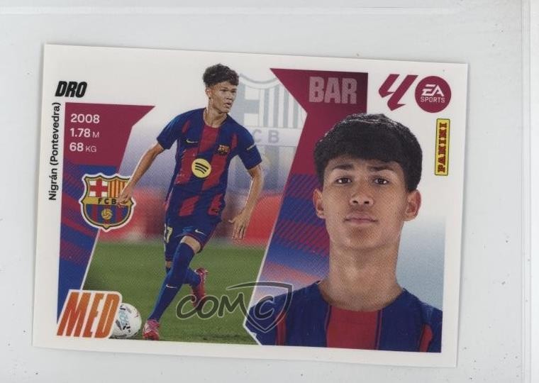 2025-26 Panini La Liga EA Sports Este Stickers FC Barcelona Dro #13BIS 3u4