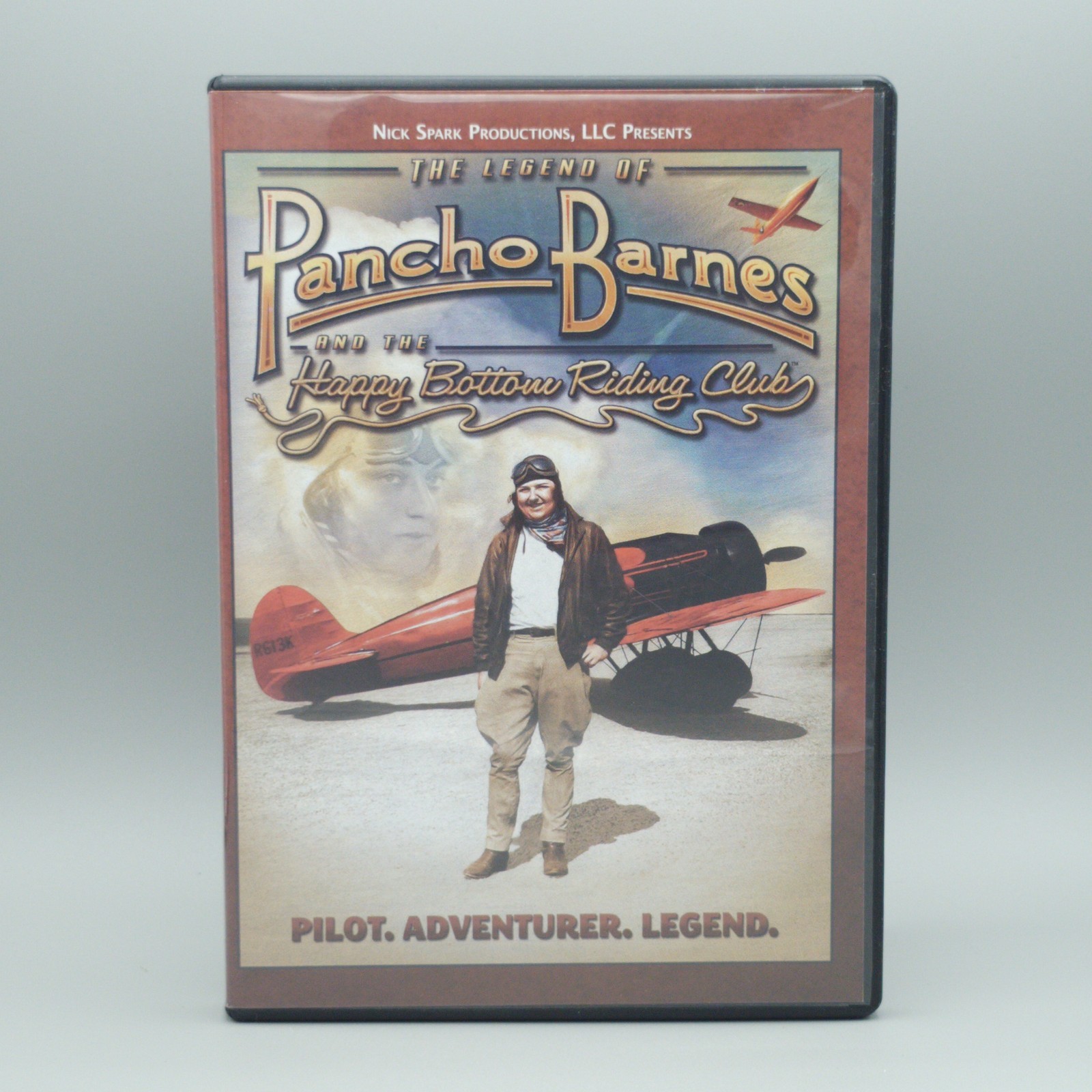 Legend of Pancho Barnes Happy Bottom Riding Club DVD Aviation Documentary PBS