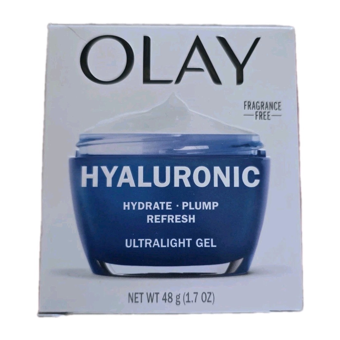 Olay Regenerist Hyaluronic Ultralight Gel Hydrate Plump Refresh 1.7 oz NEW