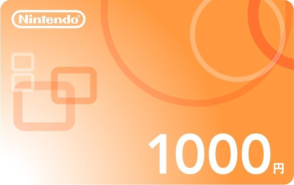Nintendo eShop Gift Card ¥1000 (Japan Digital Version)