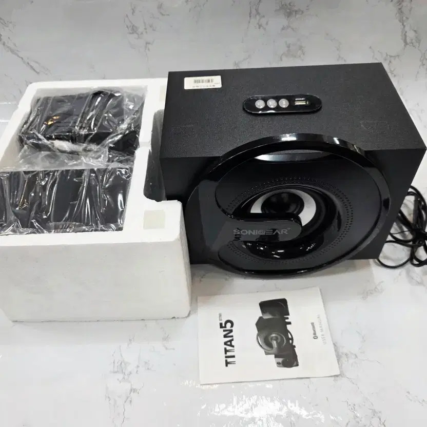 Sonicgear Titan5 BTMI Bluetooth Speakers Unused Display Item