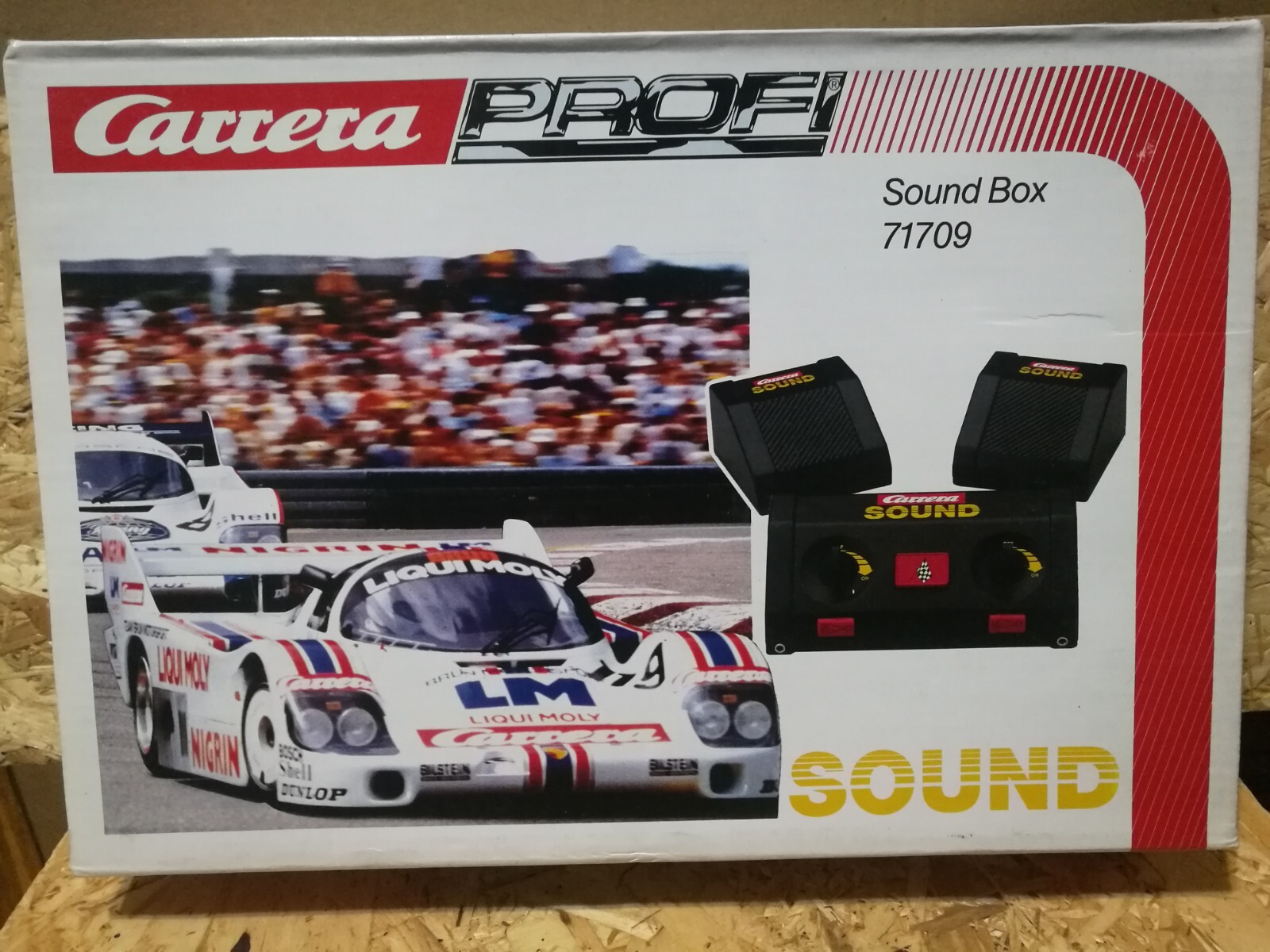 UNTESTED -- Vintage Carrera Profi 71709 Sound Box 1980s Toy