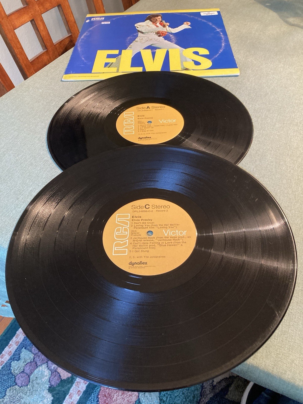 1973 Elvis Self-Titled DBL LP