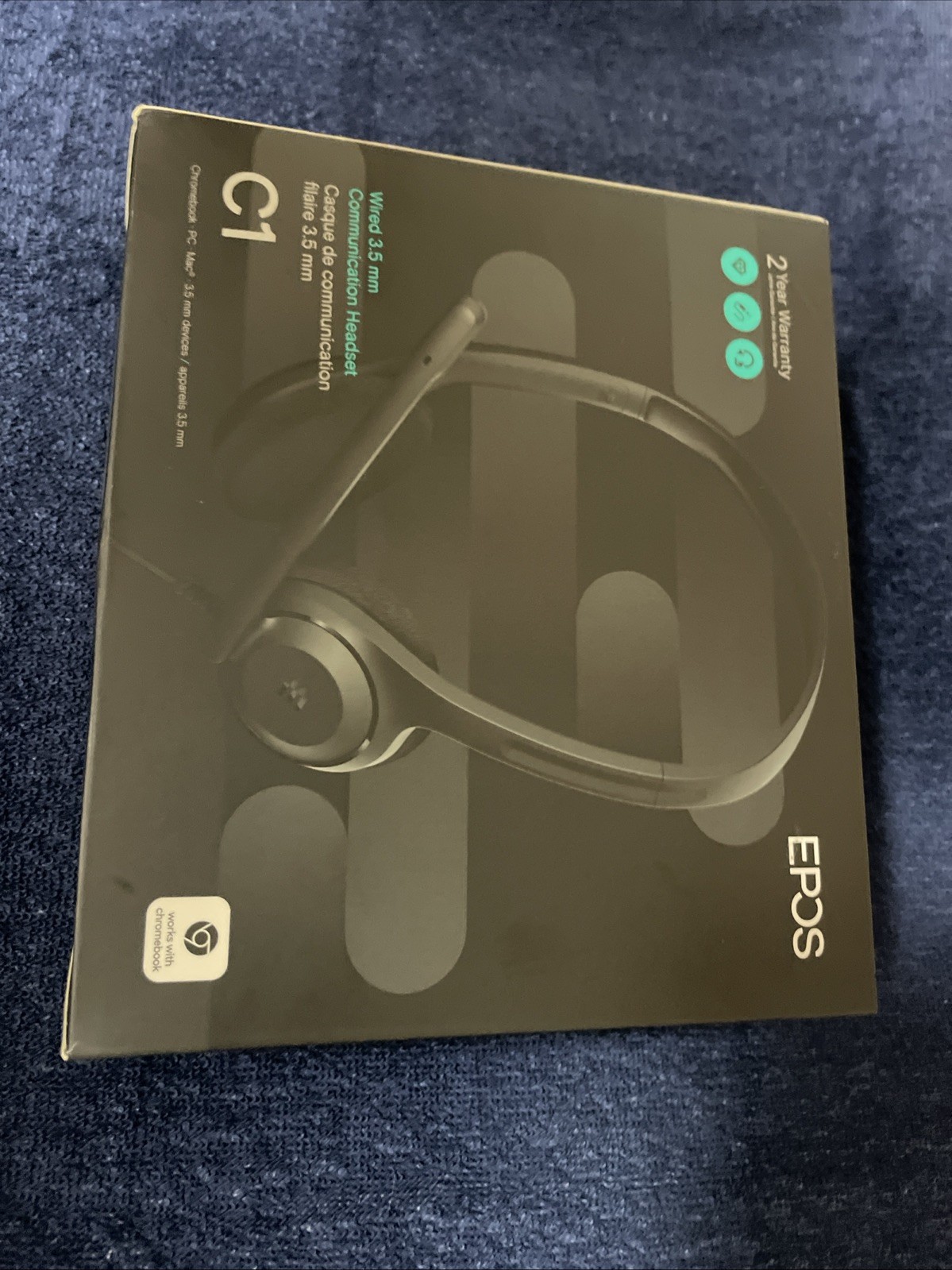 EPOS C1 Professional Headset with 3.5mm plug