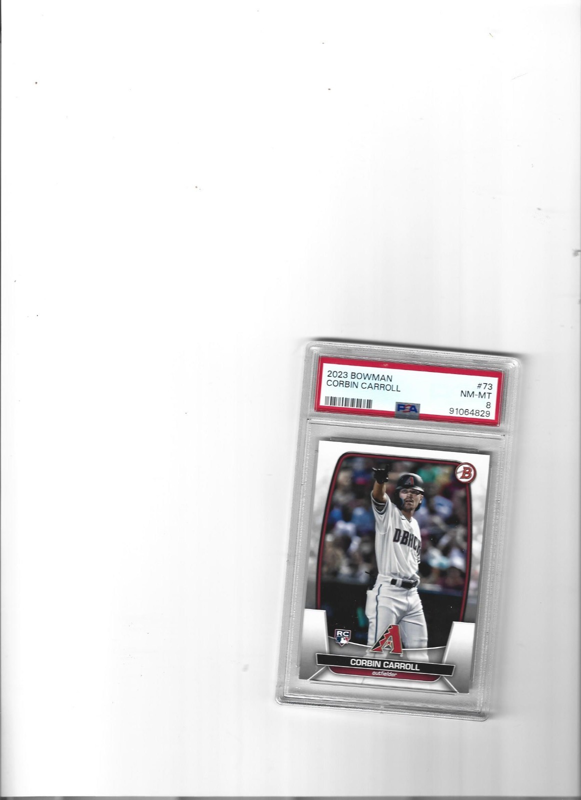 2023 Bowman - Corbin Carroll #73 (RC)