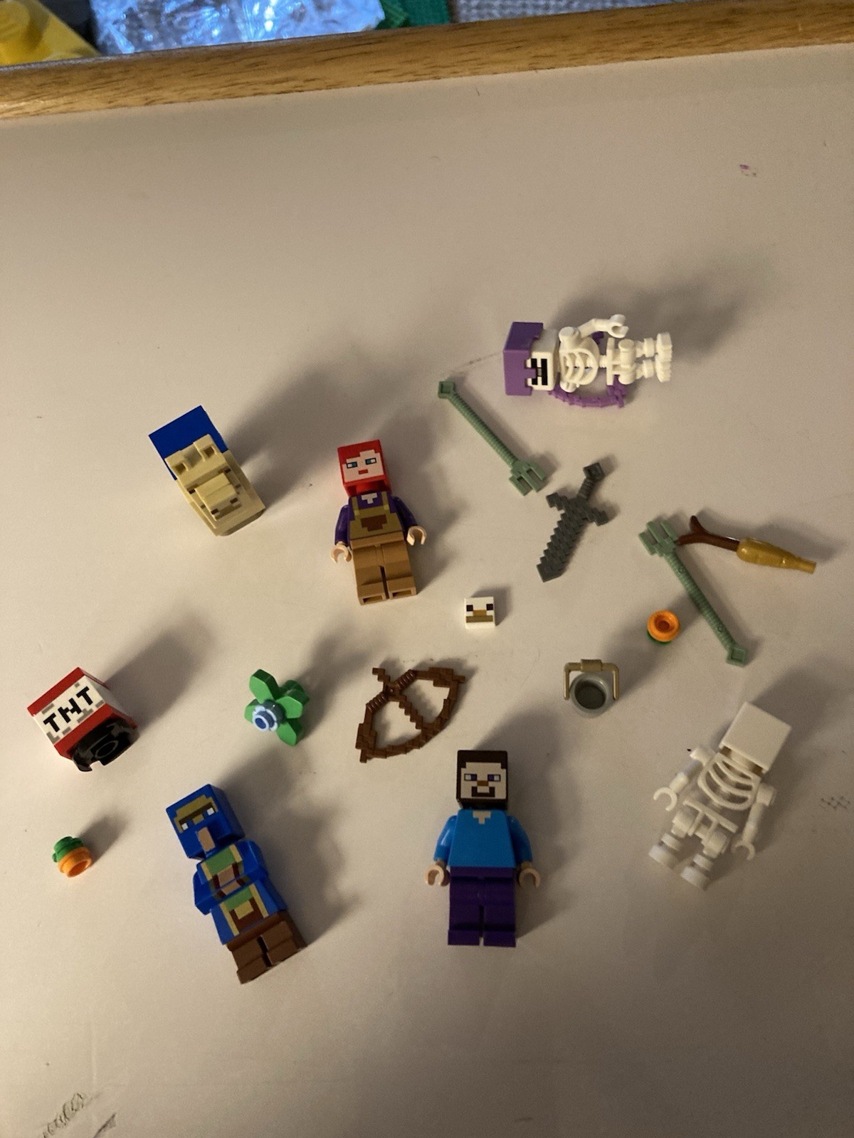 Lego Minecraft: Lot Of Minifigures and Accessories