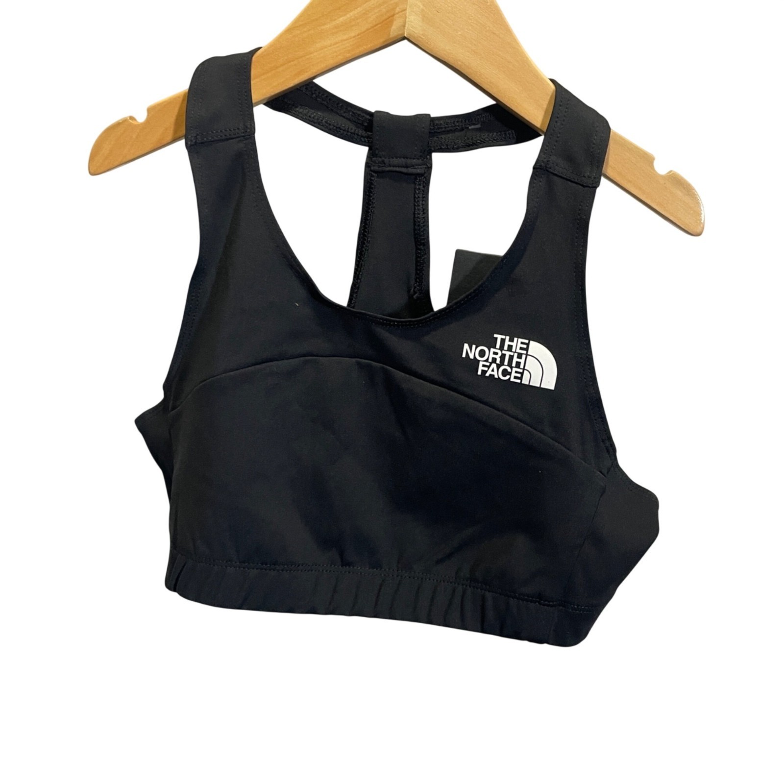 The North Face Girls 12 Black Bralette Size L Racerback Design