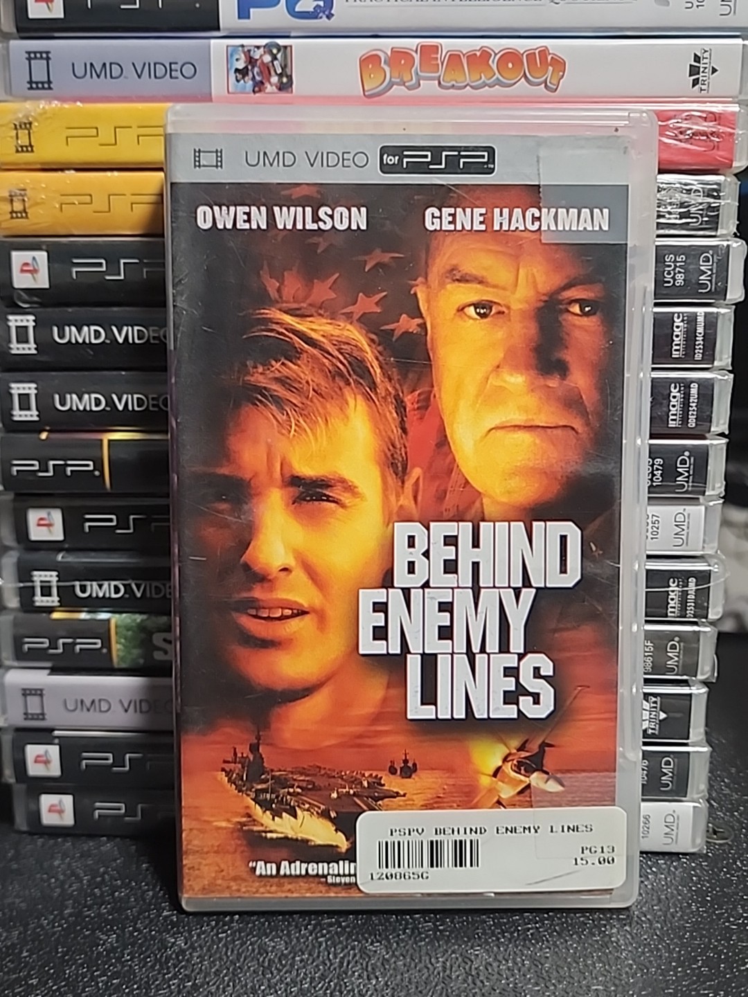PSP Behind Enemy Lines Movie UMD Video Tested (Art Warped)