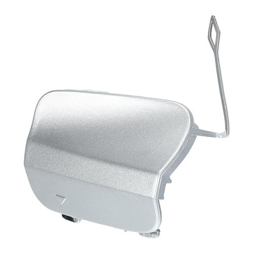  Front Car Bumper Tow Hook Cover Tow Cover Cap Silver Tone Fit for Mercedes 