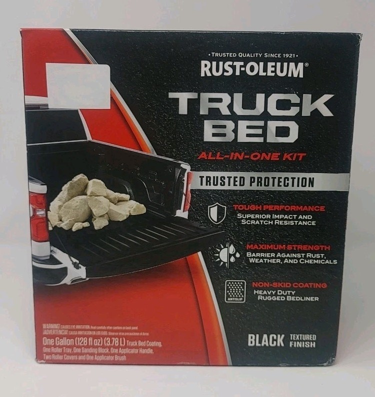 382628 Truck Bed Coating All In One Kit Rust-Oleum Easy Apply Trusted NEW