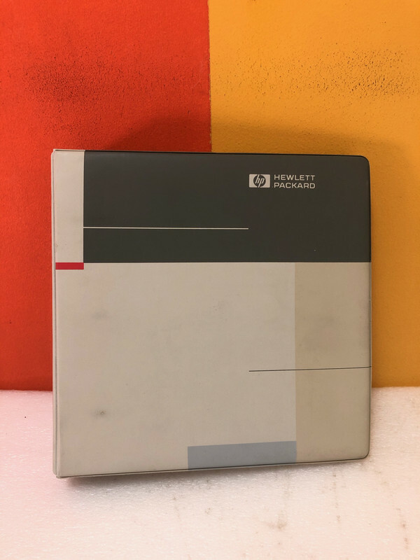 HP 54502A 400 MHz Digitizing Oscilloscope Front-Panel Reference Manual