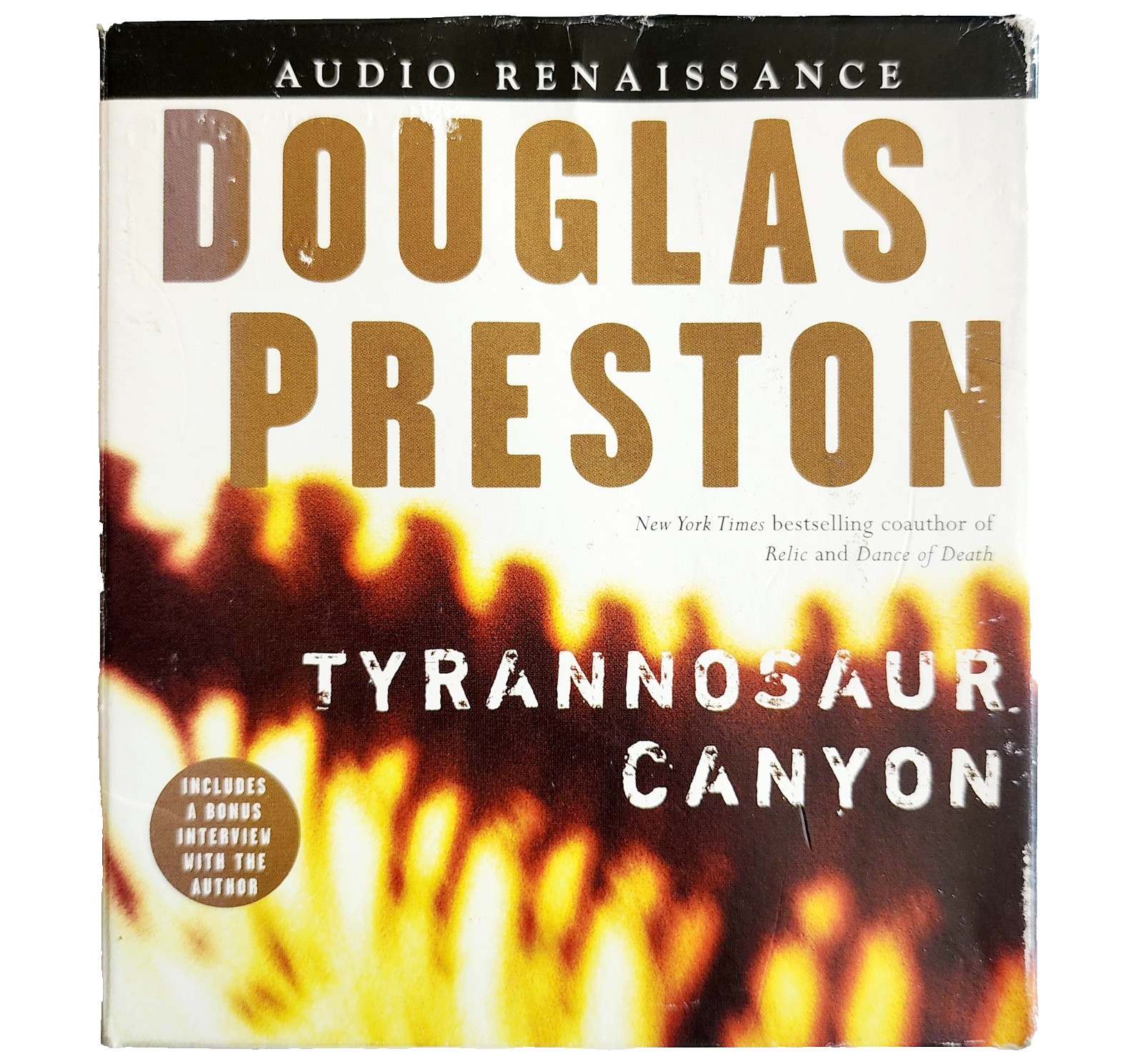 2005 Tyrannosaur Canyon Douglas Preston Audio Book On CD 5 Discs Sci-Fi C93