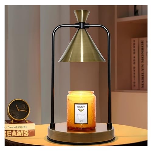 Candle Warmer Lamp with Timer Dimmer,Electric Candle Warmer, Bronze-large