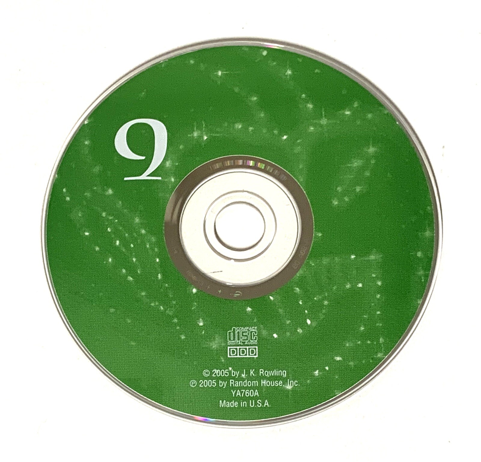 Harry Potter & The Half Blood Prince Audiobook 2005 Replacement CD #9 Only