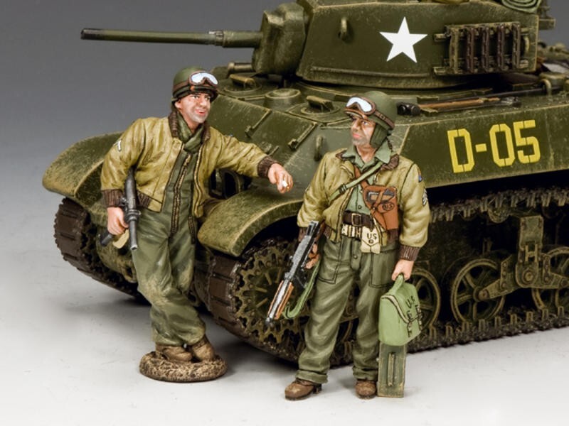 King and Country DD282 Tank Crews Set #3 - New in Box