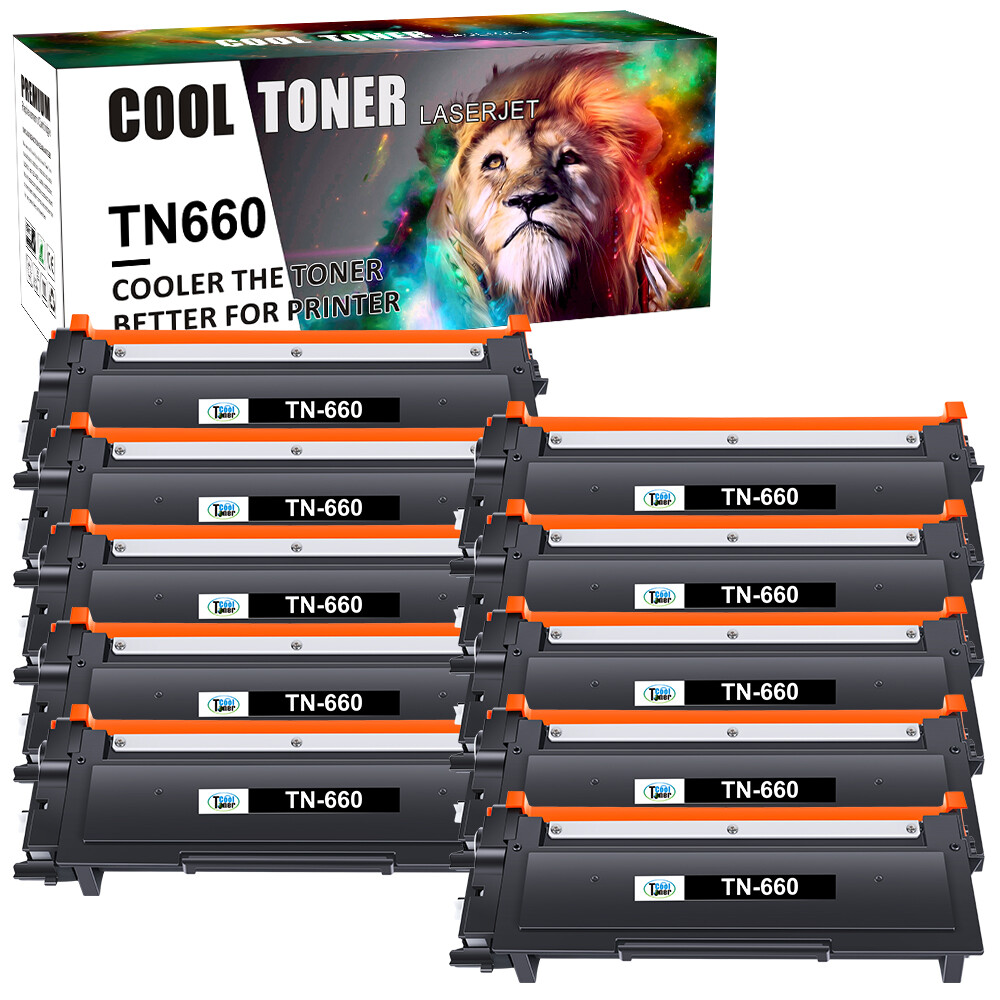 10 TN660 TN630 Toner Compatible With Brother MFC-L2700DW DCP-L2540DW HL-L2340DW