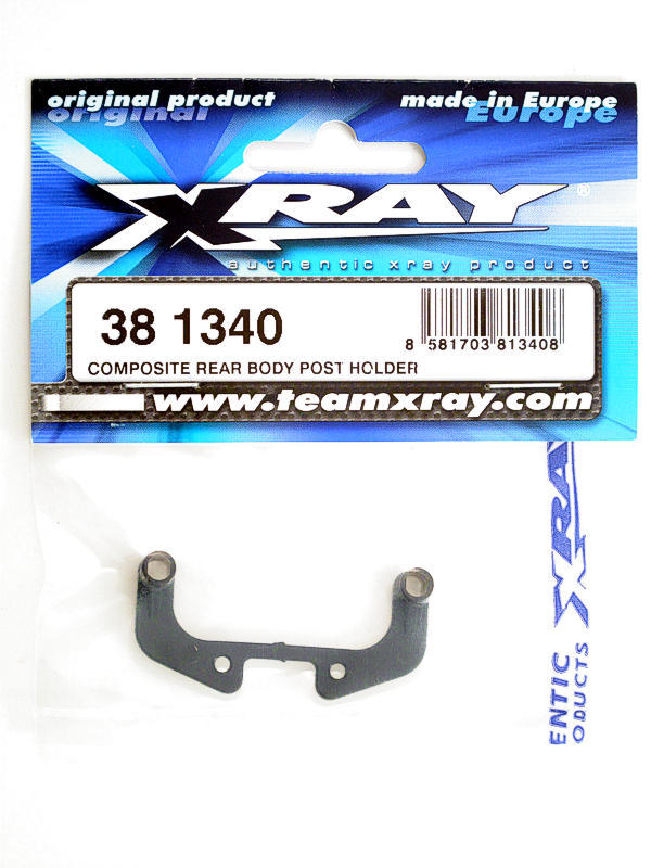 Xray M18 Composite Rear Body Post Holder 381340 Modeling